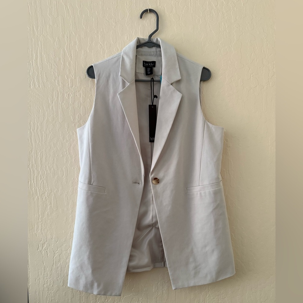 Nicole Miller Cream Blazer